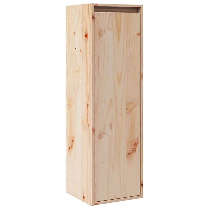 Image of VIDAXL Vidaxl - Wall Cabinet 30x30x100cm Solid Pinewood 8720286840979
