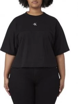 Image of Calvin Klein Jeans Calvin Klein Jeans Plus Puff Print Back Logo Tee