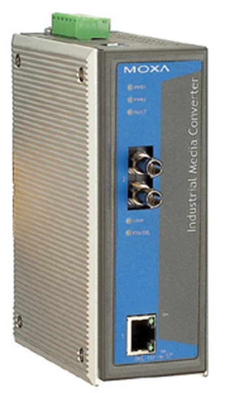 Image of Moxa IMC-101-M-ST network media converter 100 Mbps 1310 nm