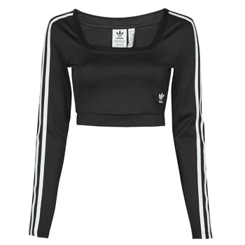 Image of adidas LONG SLEEVE womens in Black - Sizes UK 6,UK 8,UK 10,UK 12,UK 14,UK 16