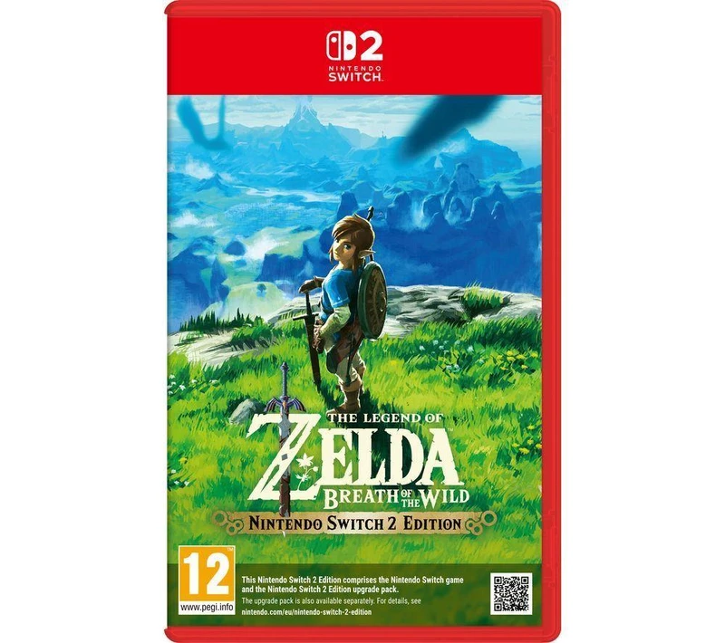 Image of The Legend of Zelda Breath Of The Wild Nintendo Switch 2 Edition Game