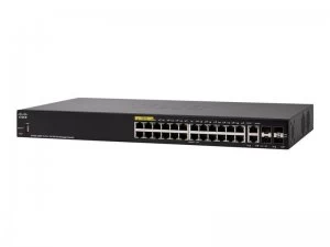 Image of Cisco Small Business SF350-24MP - Switch - 24 Ports - Managed - Rack-m