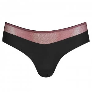 Image of Sloggi Infinite Oxygene Hipster Briefs - Black 0004