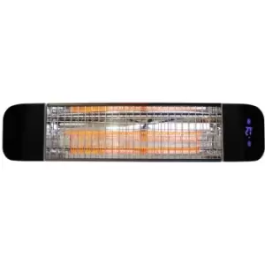 Image of 2.4kW Patio WiFi Heater - Black (eu) - Devola