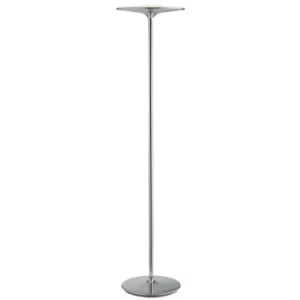 Image of Fan Europe IKON LED Uplighter Floor Lamp Chrome 2880lm 4000K 42x183cm