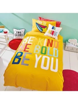 Image of Born To Be You Organic Cotton Duvet Set - Single, Multi
