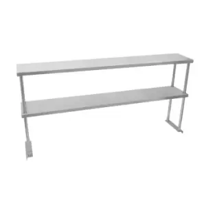 Image of Kukoo Double Stainless Steel Tier Over-shelf 300X1500X750Mm