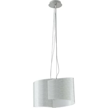 Image of Fan Europe Lighting - Fan Europe JOYCE 2 Light Pendant Ceiling Light White 45x22x25cm