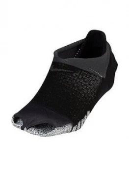 Image of Nike Grip Studio Toeless Sock - Black, Size 6-7.5, Women