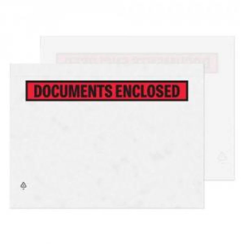 Image of Blake Packaging Polypost Polythene Envelopes C4 Document Enclosed EXR13784BL