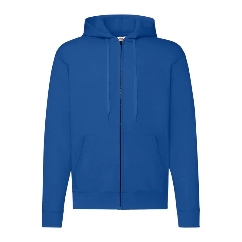 Image of Fruit of the Loom Mens Classic Hoodie in Royal Size: Small Royal Male S