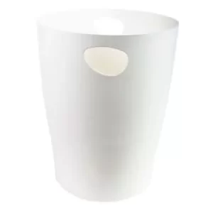 Image of Exacompta Waste Paper Bin EcoBin 15L 26.3 x 26.3 x 33.5cm White Pack of 8