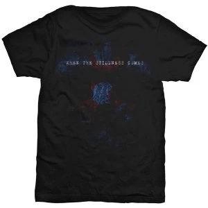 Image of Slayer - Stillness Comes Cover Unisex Medium T-Shirt - Black