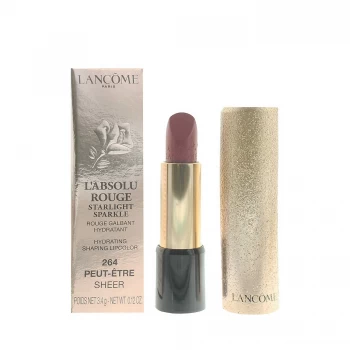 Image of Lancome L'absolu Rouge Starlight Sparkle Lipstick 3.4g - #264 Peut-Etre