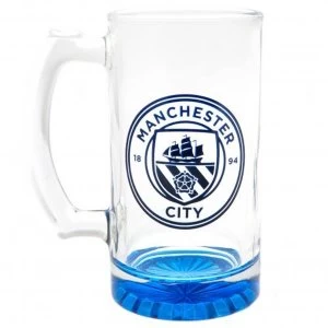 Image of Manchester City FC Stein Glass Tankard