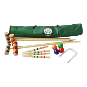 Image of Traditional full size family croquet set