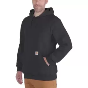 Image of Carhartt Mens Hooded Polycotton Stretchable Reinforced Sweatshirt Top S - Chest 34-36' (86-91cm)