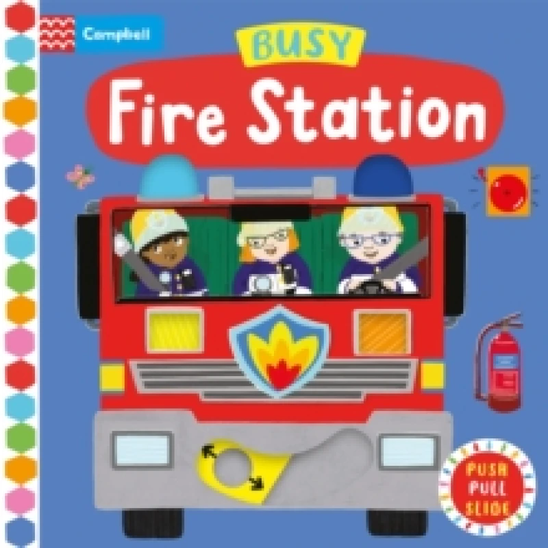 Image of Campbell Books Busy Fire Station Book Multi unisex
