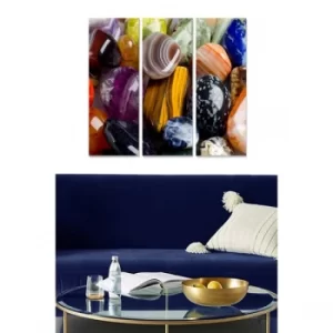Image of MDF126629324 Multicolor Decorative MDF Painting (3 Pieces)