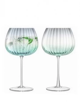 Image of Lsa International Dusk Balloon Goblet Glasses ; Set Of 2