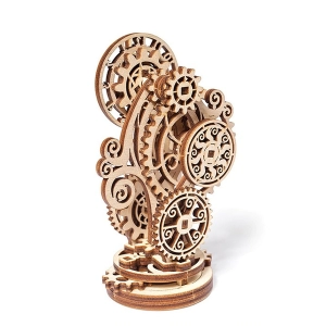 Image of Model Steampunk Clock UGears 3D Wooden Model Kit