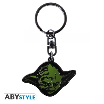 Image of Star Wars - Yoda Metal Keyring