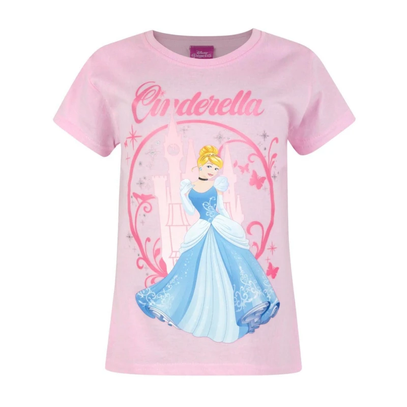 Image of Disney Short Sleeved T-Shirt Pink female
