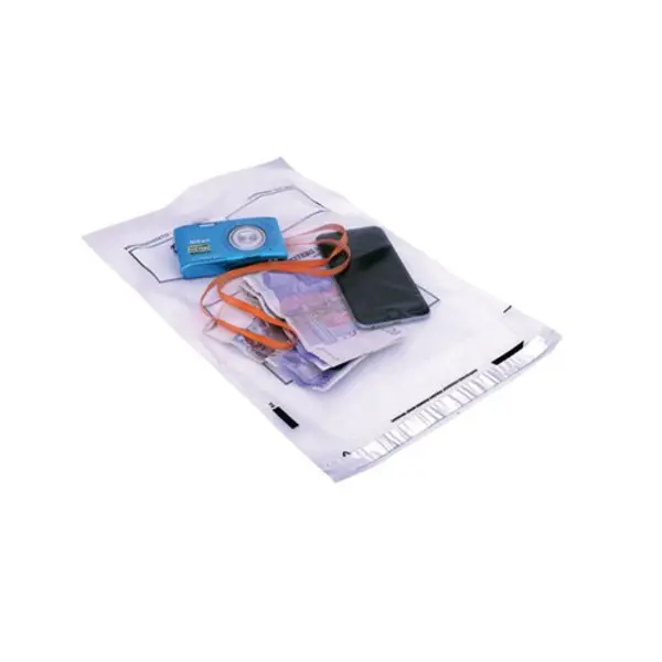 Image of GoSecure Envelope Extra Strong Polythene 240x320mm Clear (Pack of 100) PB24242