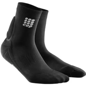 Image of Cep Achilles Support Short Socks Mens - Black