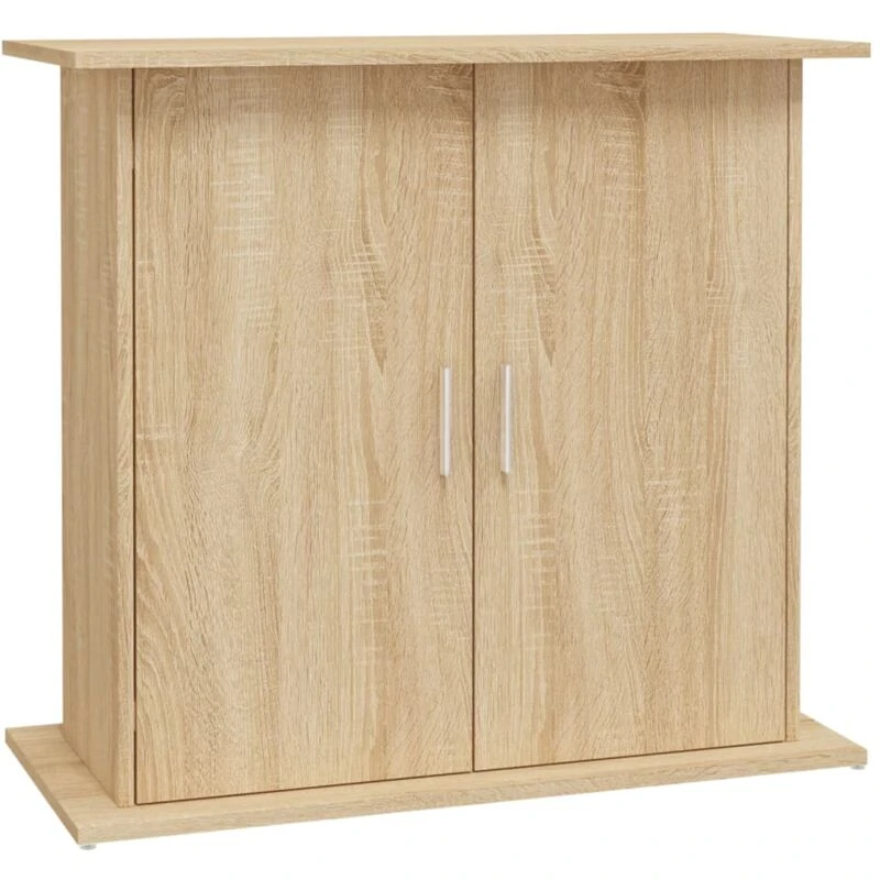 Image of VIDAXL Vidaxl - Aquarium Stand Sonoma Oak 81x36x73cm Engineered Wood 8720845418045