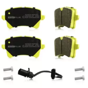 Image of RIDEX PLUS Brake pad set incl. wear warning contact 402B1331P Brake pads,Brake pad set, disc brake AUDI,PORSCHE,A4 Avant (8K5, B8)