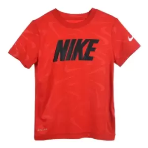 Image of Nike Swoosh T Shirt Infant Boys - Red