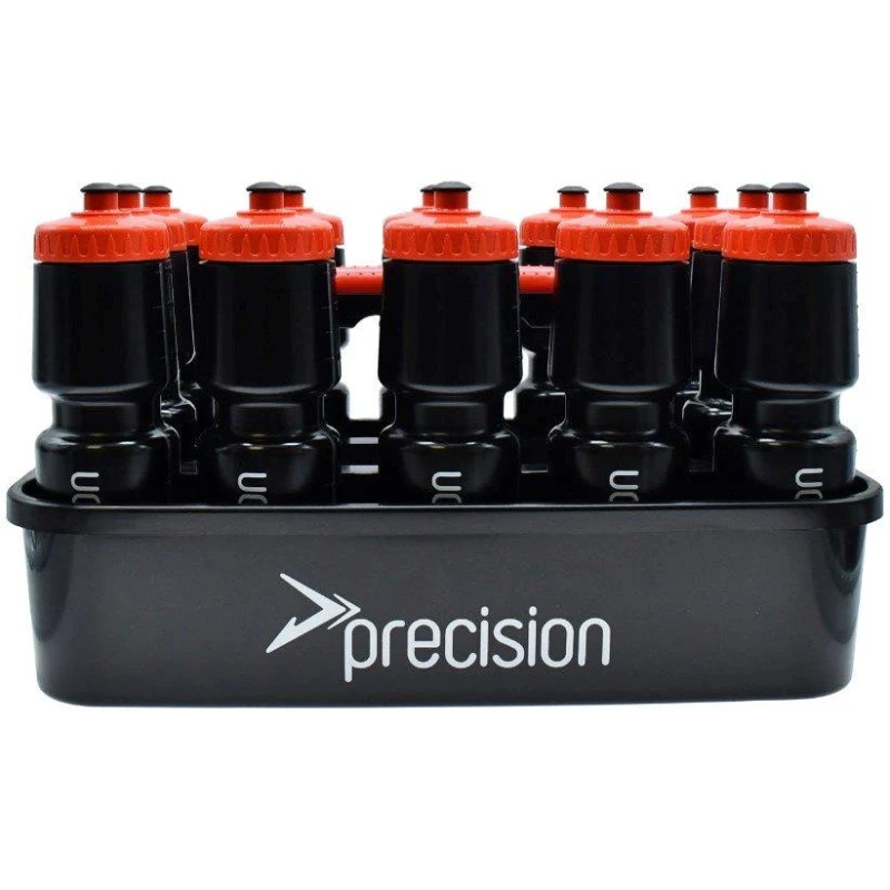 Image of Sports Directory Precision 12 Water Bottles & Carrier Set Neutral unisex One Size
