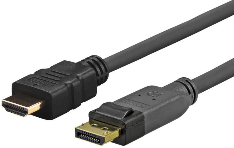 Image of Vivolink PRODPHDMI4K1.5 video cable adapter 1.5 m DisplayPort HDMI Bla