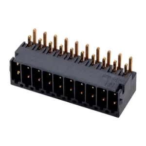Image of Phoenix 1859576 DMC 0,5/10-G1-2,54 THR 2-Row PCB Header 6A 160V 10...