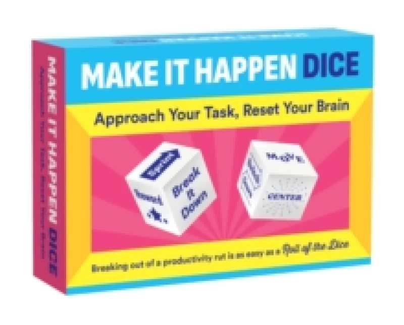 Image of Make It Happen Dice : Approach Your Task, Reset Your Brain Game