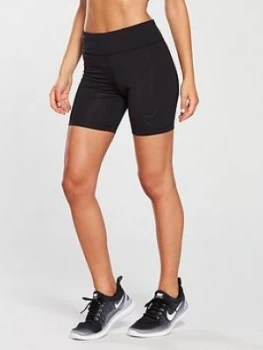 Image of Nike Running 7" Fast Short Black Size S Women