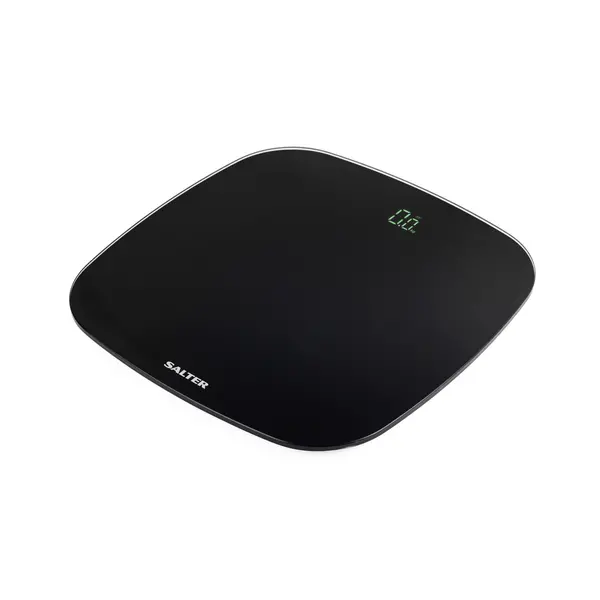 Image of Salter 9221 BK3R Eco Electronic Rechargeable Bathroom Scales - Black Black