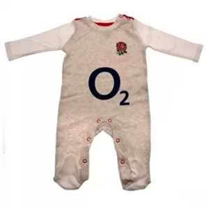 Image of England RFU Sleepsuit 9/12 mths GR