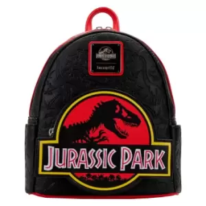 Image of Loungefly Universal Jurassic Park Logo Mini Backpack