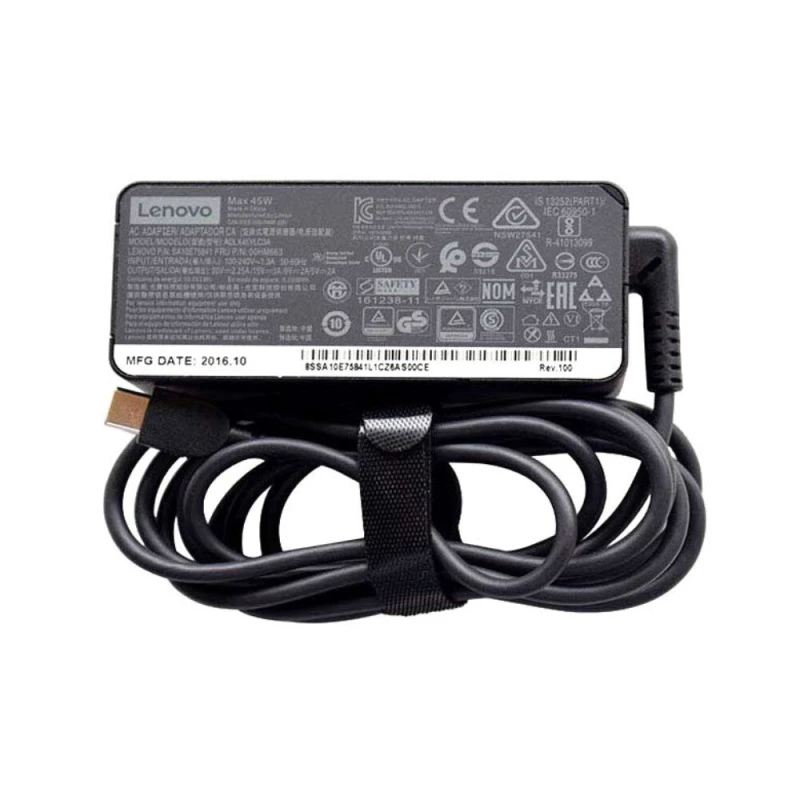 Image of Lenovo Origin Storage 01FR025-SA power adapter/inverter Indoor 65 W Black 01FR025-SA