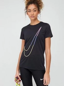 Image of Nike Training Icon Clash Dry T-Shirt - Black