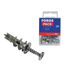 Image of ForgeFix Cavity Wall Zinc Speed Plugs 4.5 x 35mm ForgePack 10