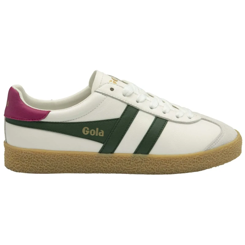 Image of Gola Womens leather Trainers Gola Medallist Leather Blanc Female 42