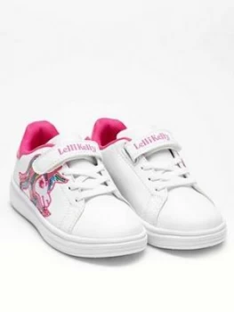 Image of Lelli Kelly Girls Bonnie Unicorn Trainer - White