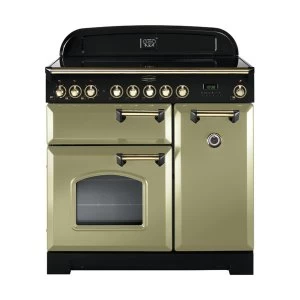 Image of Rangemaster CDL90EIOG-B Classic Deluxe 90cm Induction Range Cooker
