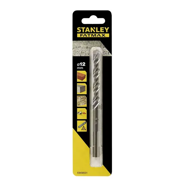 Image of Stanley Fatmax Masonry Drill Bit 12 x 150mm - STA58551-QZ