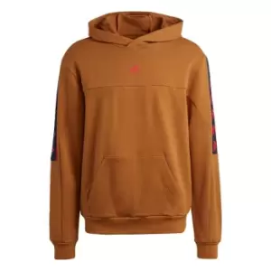 Image of adidas Brandlove Hoodie Mens - Bronze Strata