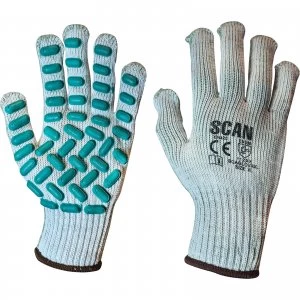 Image of Scan Vibration Resistant Latex Foam Gloves XL