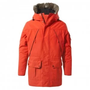 Image of Craghoppers Bishom Parka Jacket - Aster Red